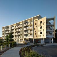 Buchan_LFQ_ESAVillage The Leukaemia Foundation Queensland's ESA Village in Dutton Park, Queensland. Photo provided courtesy The Buchan Group