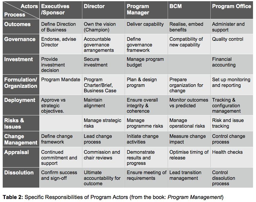 Project manager skills and capabilities