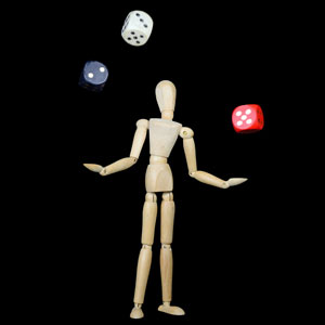 Skill, luck and project controls