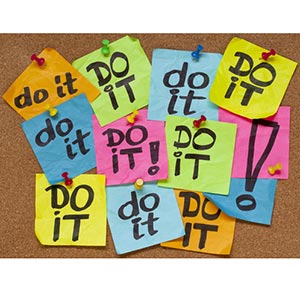 Building a project through task management